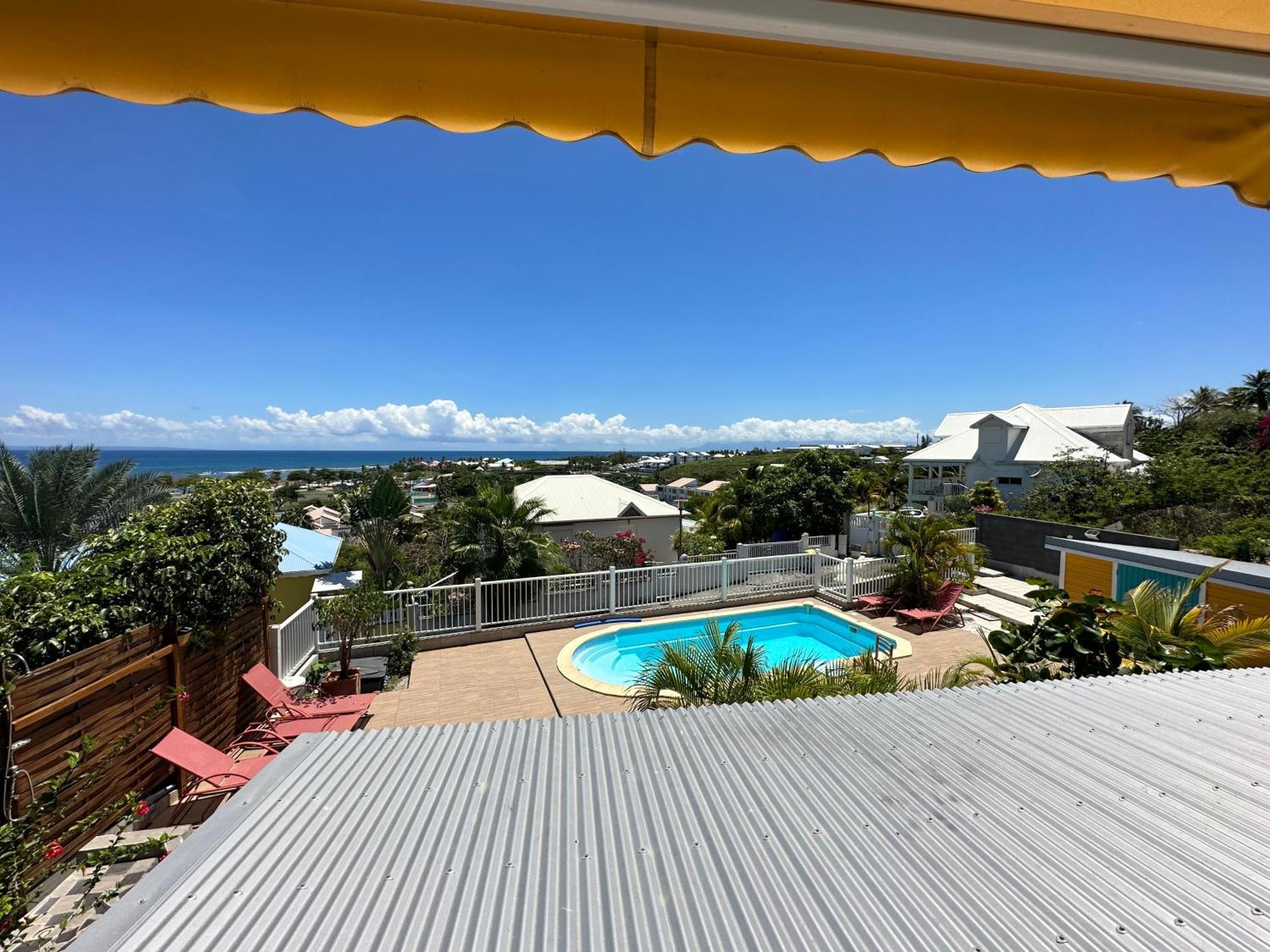 Mango Sea -Villa "Maracudja" Et Appartement "Jojoba" Avec Piscine & Vue Sur Les Iles Saint-Francois  Zewnętrze zdjęcie
